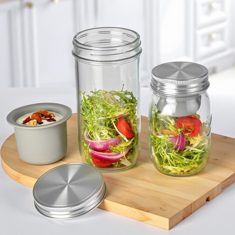 Meal Prep Weekly - Bocaux en verre pour salade de