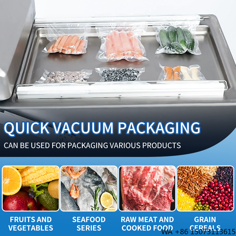 Meal Prep Food - Scelleuse sous vide commerciale DZ-500 à