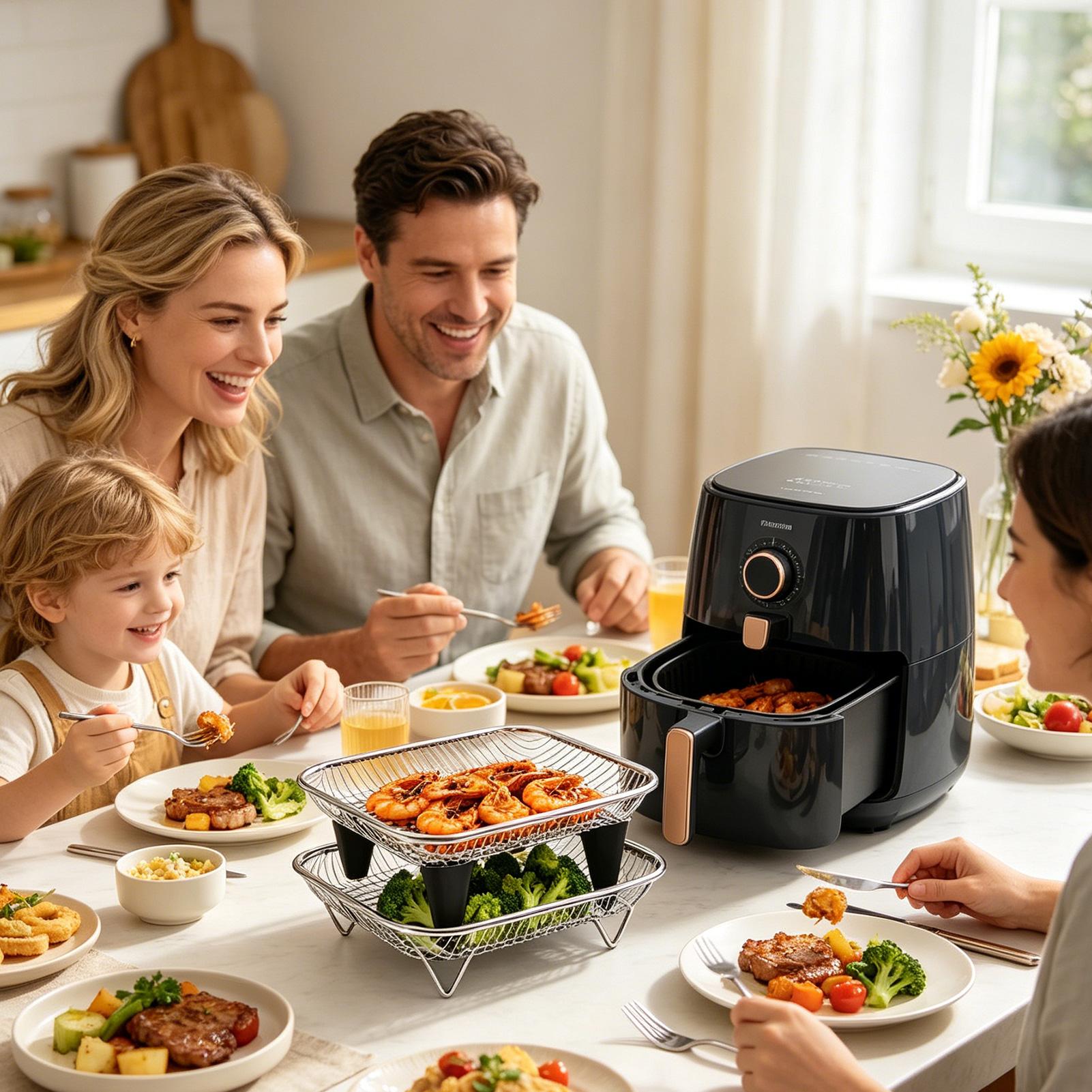 Panier de friteuse à air en ac - Meal Prep Menu avis et prix