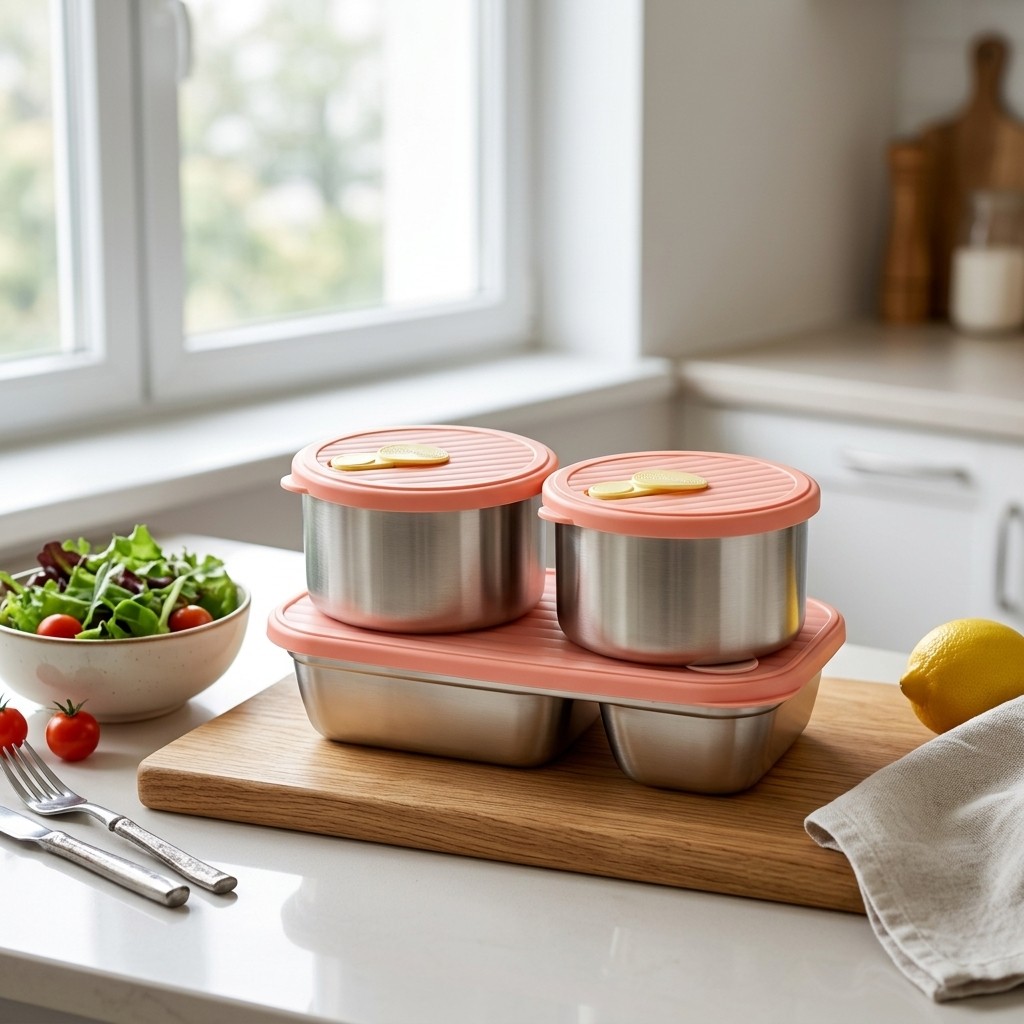 Boîte à lunch en acier inoxyda - Meal Prep Lunch avis et prix