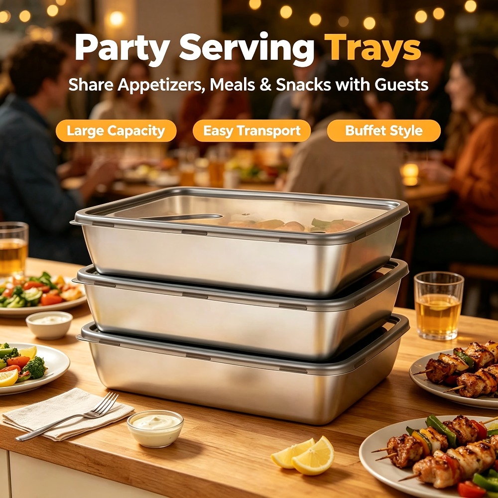 Lot de 6 plateaux de conservat - Meal Prep Menu avis et prix