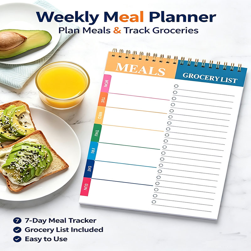 Bloc-notes pour planificateur  - Meal Prep Plan avis et prix