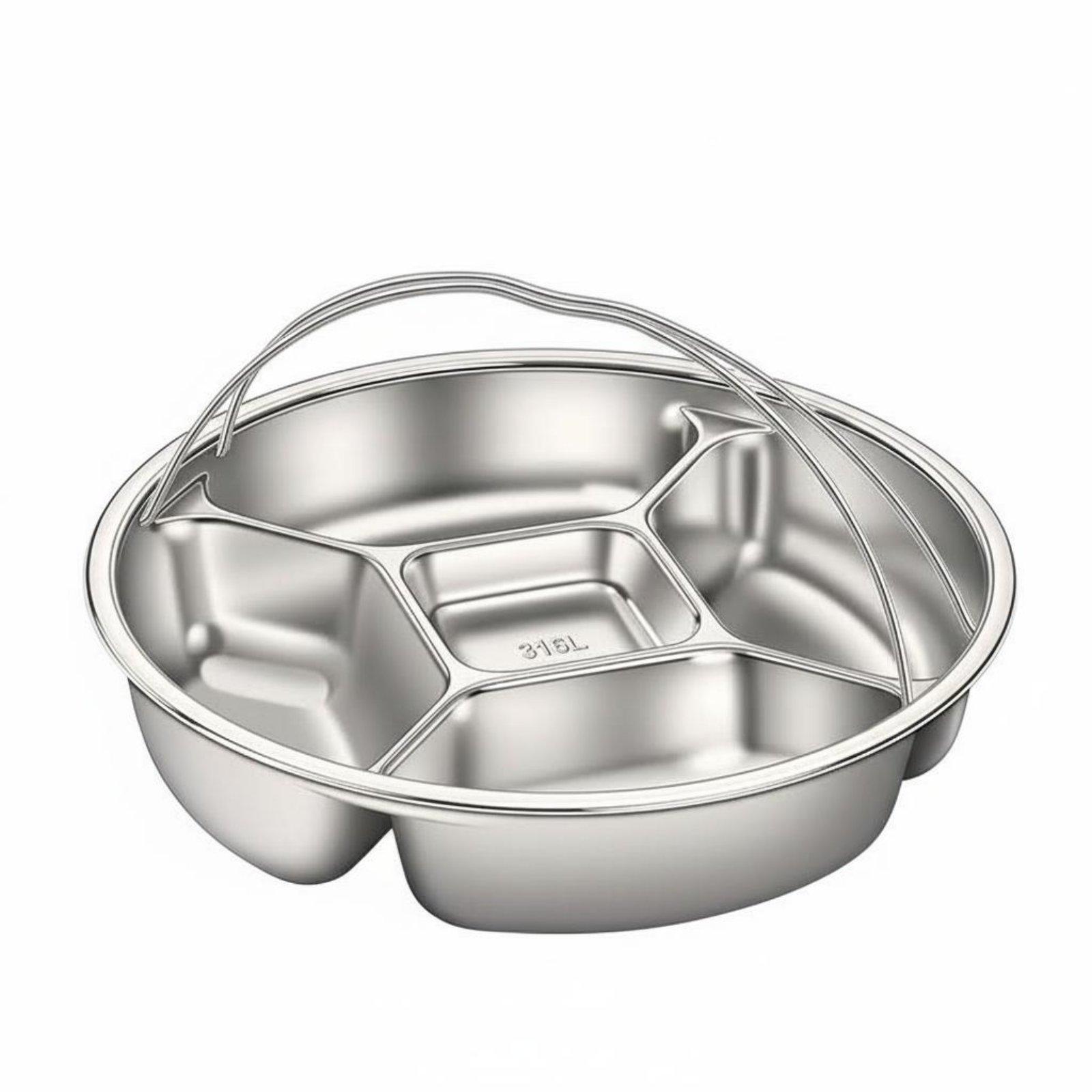 Plat en acier inoxydable multi - Meal Prep Plan avis et prix