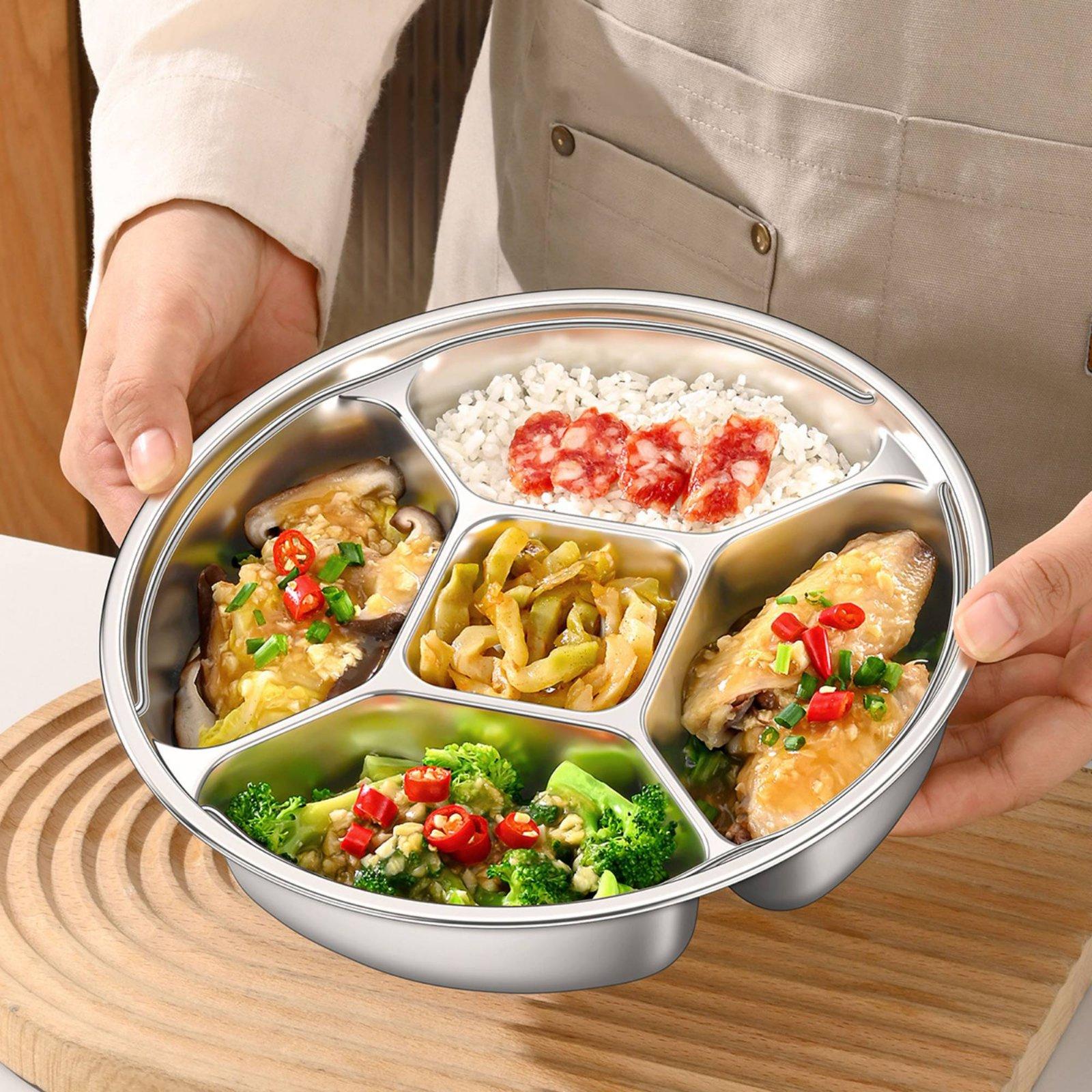 Plat en acier inoxydable multi - Meal Prep Plan avis et prix