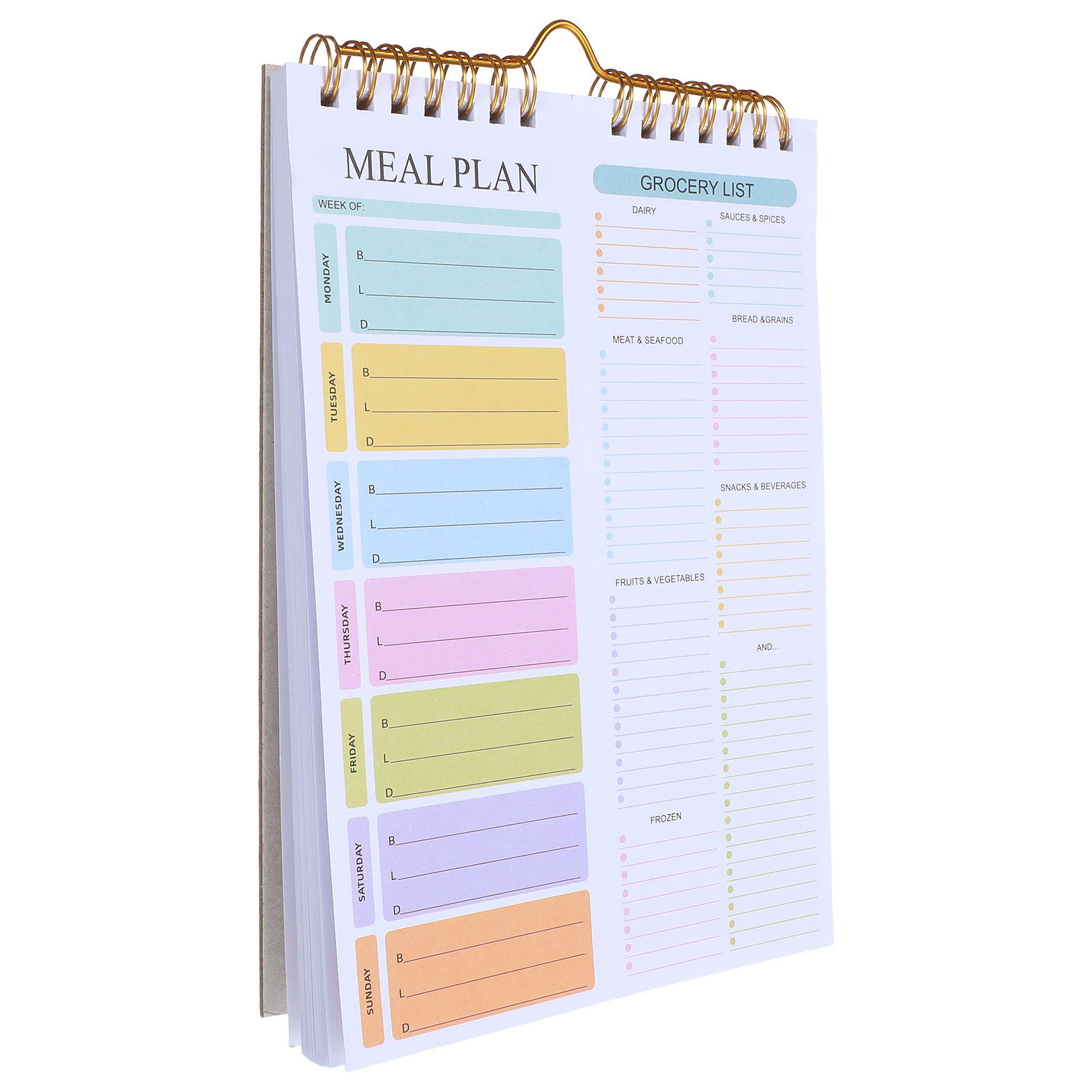 Carnet de planification de rep - Meal Prep Menu avis et prix