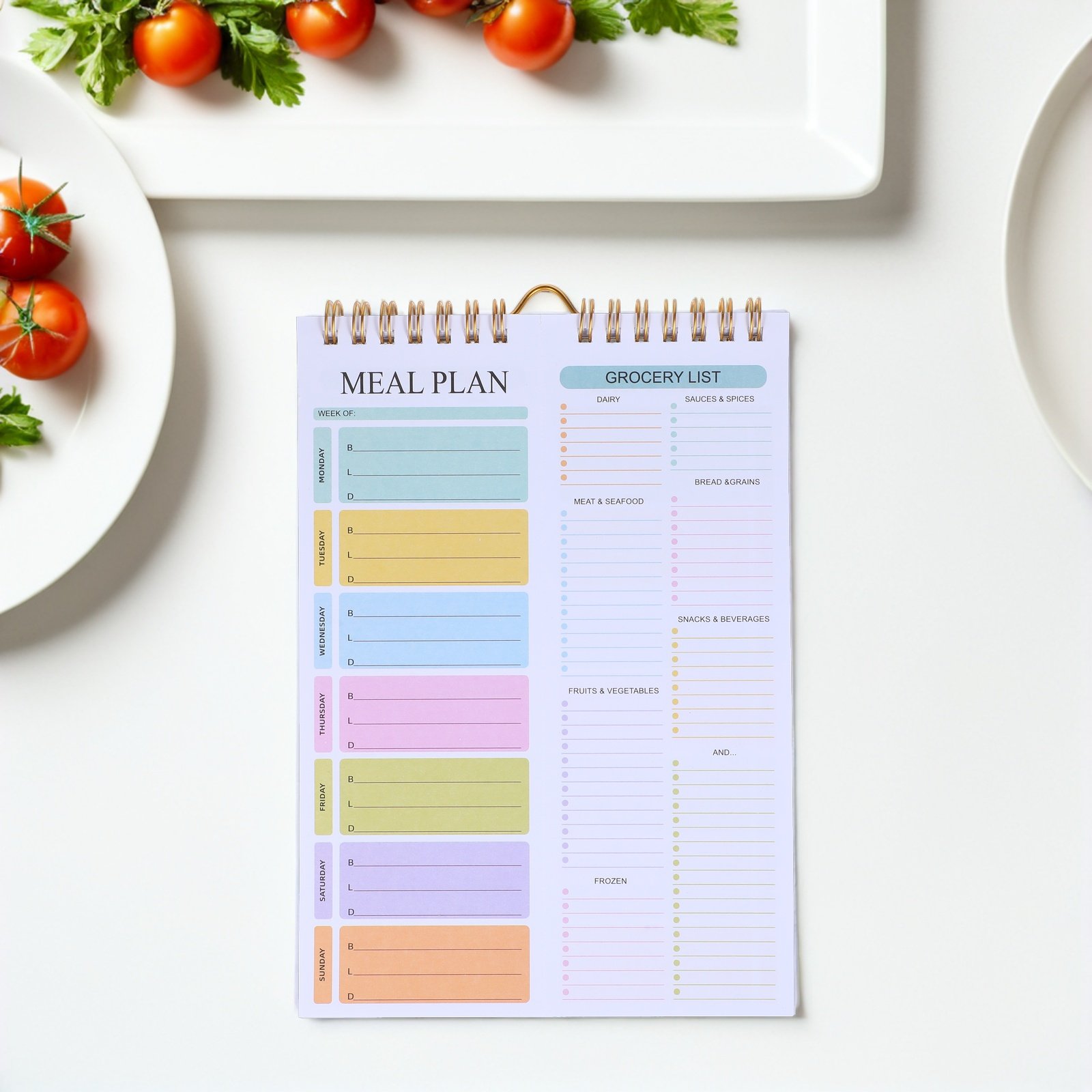 Carnet de planification de rep - Meal Prep Menu avis et prix
