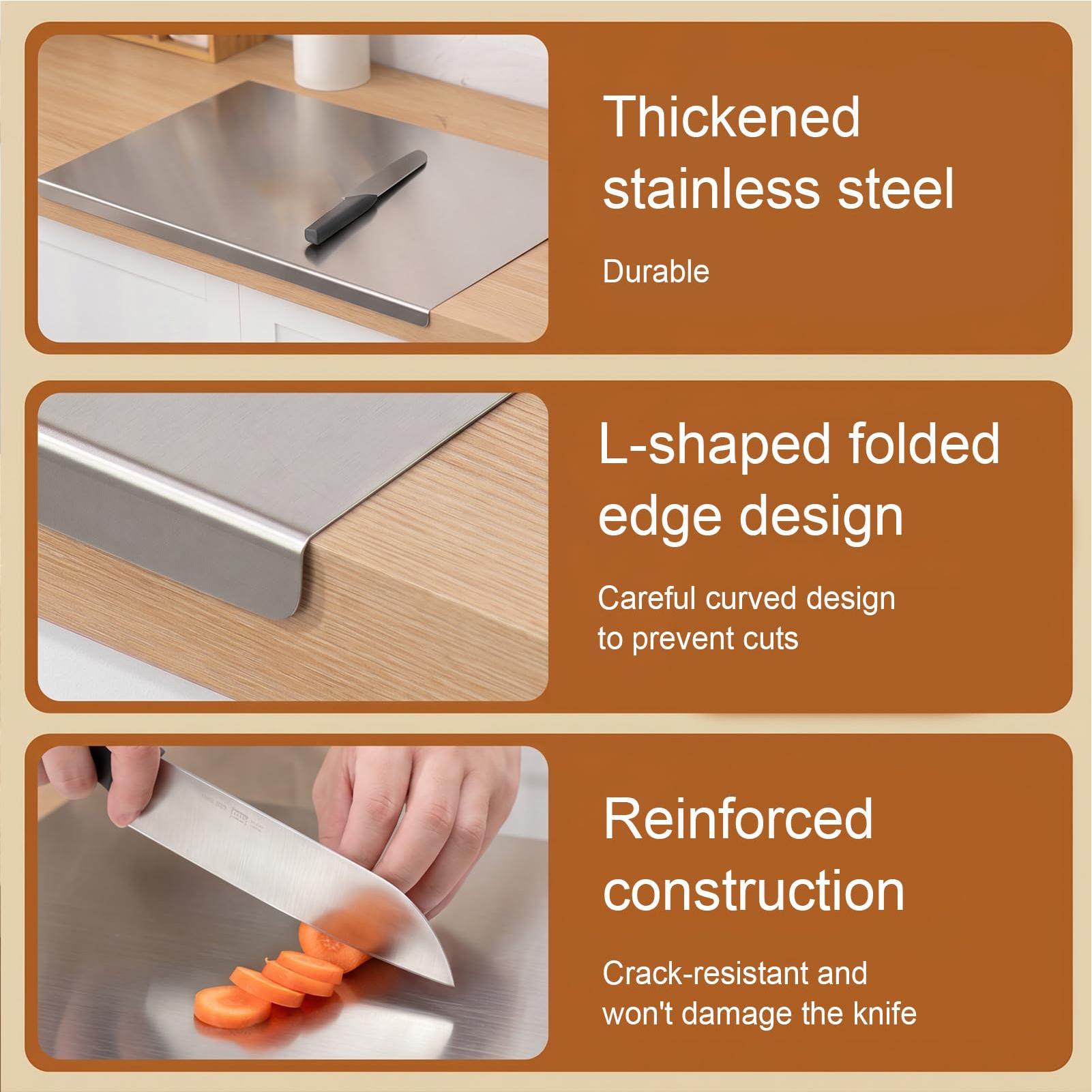 Planche à découper en acier in - Meal Prep Food avis et prix