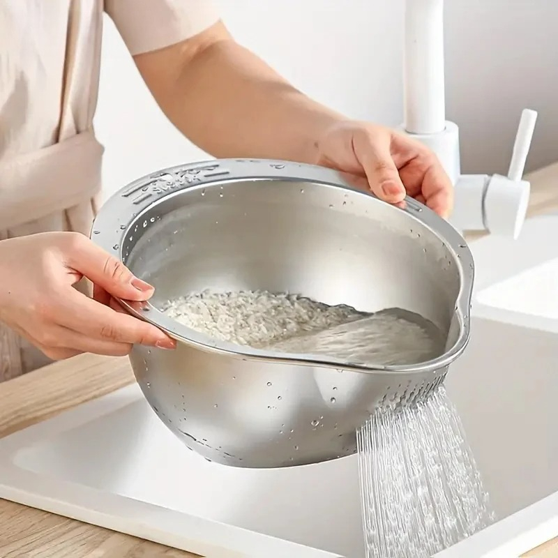 Passoire de lavage en acier in - Meal Prep Plan avis et prix