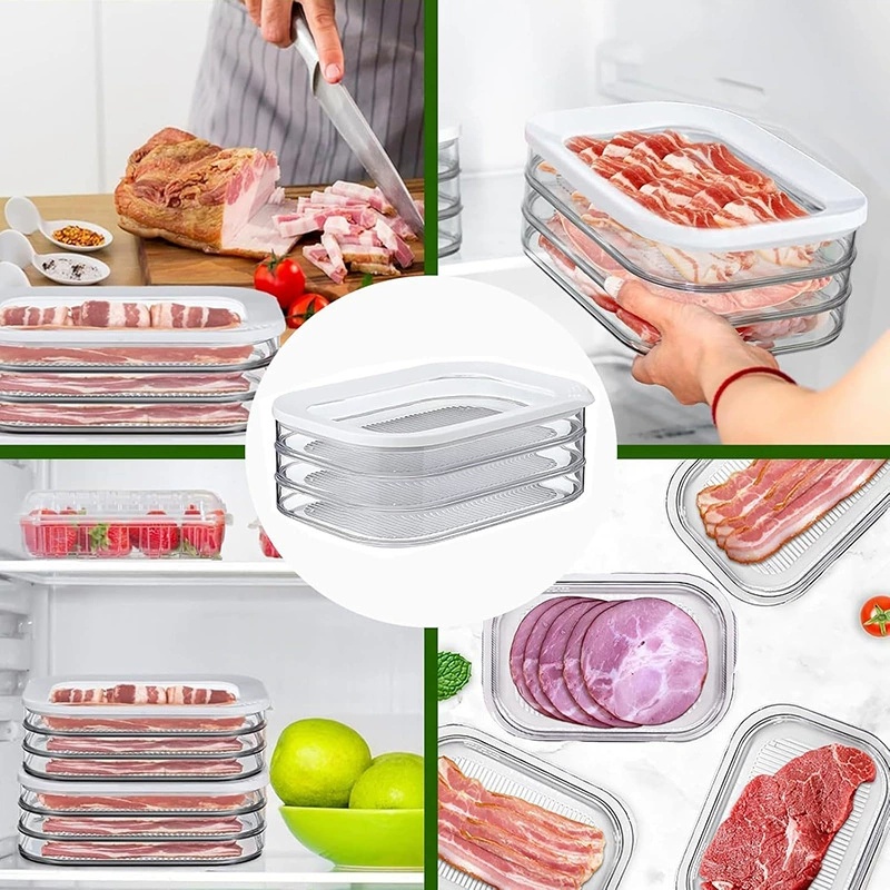 Conteneur à viande empilable p - Meal Prep Plan avis et prix